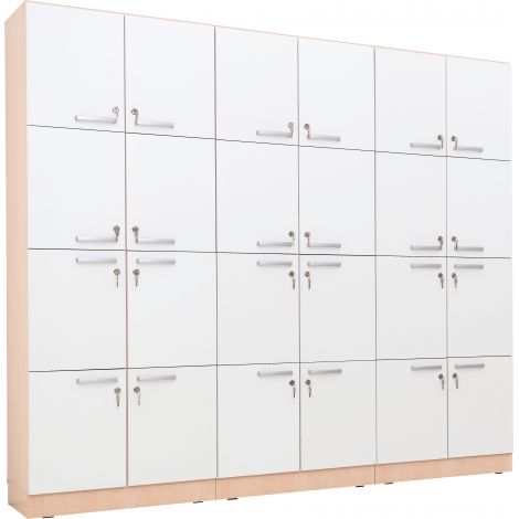 Set mobilier vestiar scolar cu incuietori si 24 de casete, pentru hol sau clasa - imagine 10